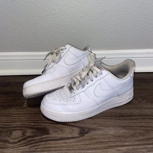 White Air Force 1's Women's size 8